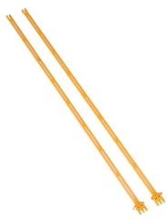 NZG8435 - 2 accessoires pour grue LIEBHERR LR1600/2 tiges miniatures 12m couleur jaune