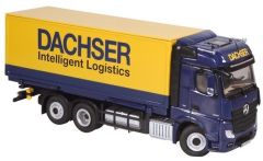 NZG8451/02 - Camion 6x2 MERCEDES Actros FH25 avec conteneur déposable aux couleurs DACHSER