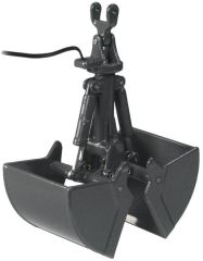 NZG863 - Benne preneuse de couleur grise