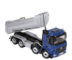 NZG905/20 - Camion 8x4 MERCEDES BENZ Arocs bleu avec benne