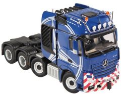 NZG932/20 - Camion 8x4 solo MERCEDES Actros Giga Space SLT couleur bleu