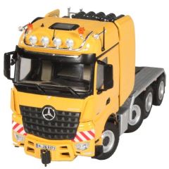 NZG9371/60 - Camion 8x4 solo MERCEDES Arocs Big Space de couleur Jaune