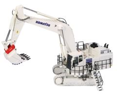 NZG9992/01 - Pelle sur chenilles de couleur blanche avec Quick Coupler - KOMATSU PC1250