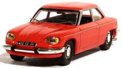 ODE004 - Voiture berline PANHARD 24 BT de 1964 de couleur rouge éditée à 1000 pièces