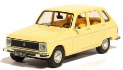 ODE012 - Voiture berline RENAULT 6 TL de couleur beige de 1980 éditée à 1000 pièces