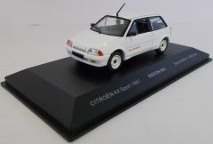 ODE050 - Voiture sportive CITROEN AX Sport de 1987 de couleur blanche éditée à 1000 pièces