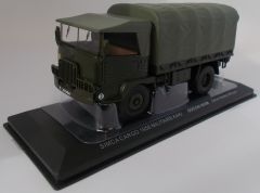 ODE065M - Camion militaire porteur bâché SIMCA Cargo de 1956 de couleur kaki édité à 500 pièces