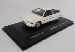 ODE074 - Voiture berline CITROEN BX de 1983 de couleur blanche éditée à 1000 pièces