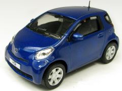 CAR143PND - Voiture citadine TOYOTA IQ de couleur bleue