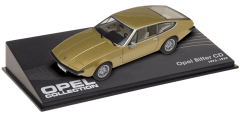 MAGOBITTERCD - Voiture sportive OPEL Bitter de 1973 à 1979 de couleur or métallisée