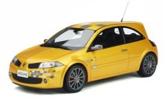 OT914 - Voiture sportive de couleur jaune – RENAULT Mégane 2 RS F1 Team