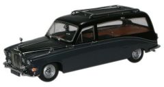 OXFDS008 - Voiture de type corbillard DAIMLER DS420 couleur gris et noir
