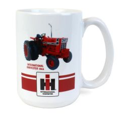 OBT162 - Tasse en céramique de couleur blanche avec un INTERNATION 1066
