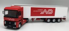 ODE114 - Camion avec remorque frigorifique aux couleurs DENTRESSANGLE - RENAULT Magnum 4x2