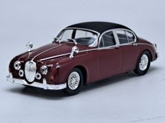 CAR16741 - Voiture de couleur bordeaux - JAGUAR MKII