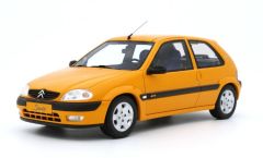 OT1190 - Voiture de 2000 couleur Orange - CITROËN Saxo 1.4 Bic Phase 2