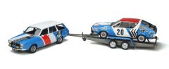 OT357 - Pack Rallye - Rallye de Monte Carlo 1975 - RENAULT 12 Break porte voiture et RENAULT 17 #20