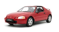 OT415 - Voiture de 1995 couleur rouge - HONDA Civic  CRX VTI DEL SOL