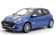 OT972 - Voiture de 2012 couleur bleu - RENAULT Clio 3RS Gordini