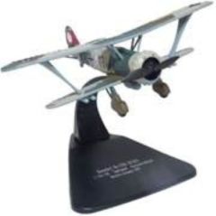 OXFAC125S - Avion militaire – HENSCHEL 123 7.STG IMMELMANN Allemagne 1937 - sans swastika