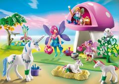 PLAY6055 - Centre de soins pour licornes  - Contient :109 Pièces