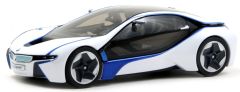 PARPA-91021 - Voiture concept car sportive BMW Vision Efficiant Dynamics couleur blanche