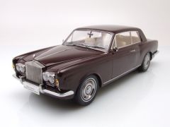 PARPA-98204L - Voiture berline de luxe ROLLS ROYCE Silver Shadow MPW coupé version 2 portes de couleur bordeaux