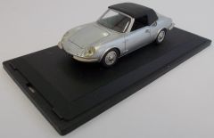 PARAD159-2 - Voiture cabriolet sportif CG A 1000 de 1966 de couleur gris modèle en résine