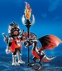PLAY4793 - Guerrier avec Dragon PLAYMOBIL Contient : 13 Pièces
