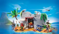 PLAY4797 - Caverne des pirates avec accessoires PLAYMOBIL Contient : 93 Pièces
