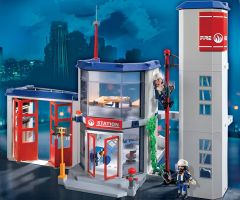 PLAY4819 - Caserne de pompiers PLAYMOBIL