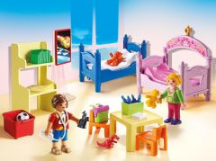 PLAY5306 - Chambre d'enfants avec lits superposés PLAYMOBIL Contient : 39 Pièces
