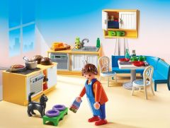 PLAY5336 - Cuisine PLAYMOBIL avec coin repas Contient : 84 Pièces