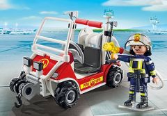 PLAY5398 - Voiture de pompier avec figurine PLAYMOBIL