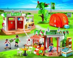 PLAY5432 - Camping avec vacancier , animaux et accessoires - Contient : 262 Pièces