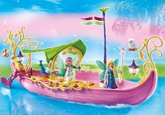 PLAY5445 - Bateau enchanté de la reine des fées avec accessoires - Contient : 43 Pièces