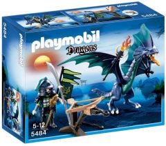 PLAY5484 - Dragon Avec Guerrier - Contient: 18 pièces