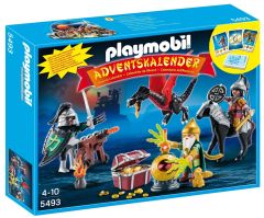 PLAY5493 - Calndrier de l'avent PLAYMOBIL Trésor Royal Du Dragon Asiatique - Contient : 112 Pièces