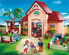 PLAY5529 - Clinique Vétérinaire avec Accessoires PLAYMOBIL - Contient : 258 Pièces