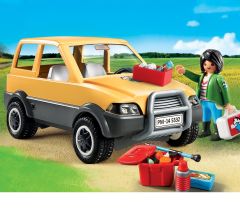 PLAY5532 - Vétérinaire avec voiture et accessoires PLAYMOBIL - Contient : 53 Pièces