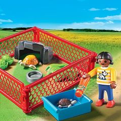 PLAY5534 - Enfant avec tortues et accessoires PLAYMOBIL - Contient : 16 Pièces