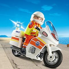 PLAY5544 - Moto des Gardes Côte - Contient : 5 Pièces