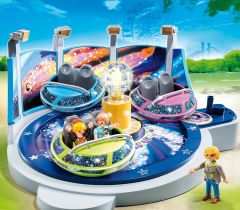 PLAY5554 - Manège Lumineux avec Figurine PLAYMOBIL Contient : 37 Pièces