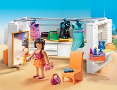 PLAY5576 - Dressing avec personnage et accessoires PLAYMOBIL - Contient : 74 Pièces