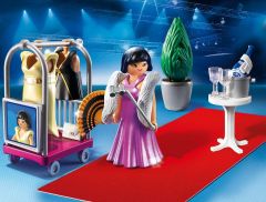 PLAY6150 - Shooting de Star avec accessoires PLAYMOBIL - Contient : 36 Pièces