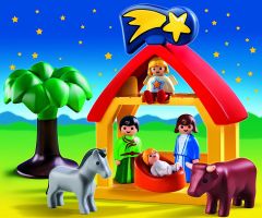 PLAY6786 - Mangeoire de Noël - Contient : 11 Pièces