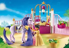 PLAY6855 - Jouet de construction PLAYMOBIL - Écurie de château