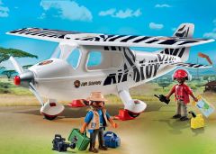 PLAY6938 - Avion avec Explorateurs et accessoires Contient : 13 Pièces