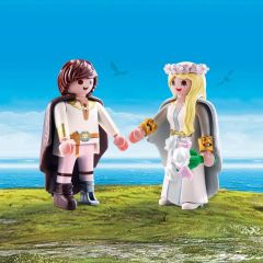 PLAY70045 - Jouet de construction PLAYMOBIL - DRAGONS - Astrid et Harold