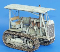 PLS064 - Tracteur sur chenilles CATERPILLAR M-1 sixty military version maquette à construire et à peindre